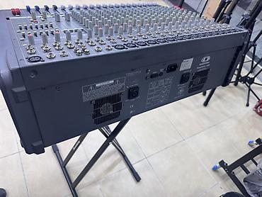Mikşerlər: Dynacord Powermate 1600 mikser/pult - 16 mono mikrofon/xət girişi + — 2