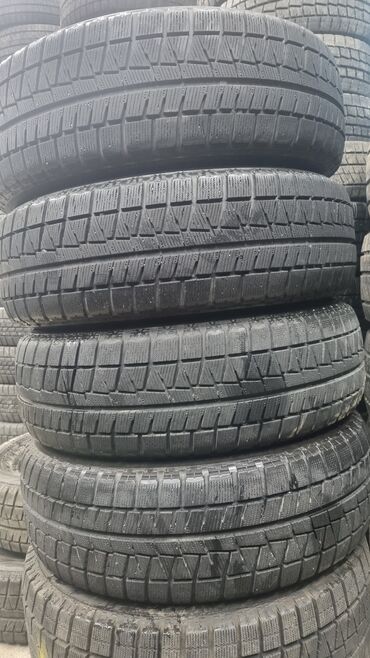 Шины: Шины 205 / 55 / R 15, Зима, Б/у, Комплект, Легковые, Япония, Bridgestone