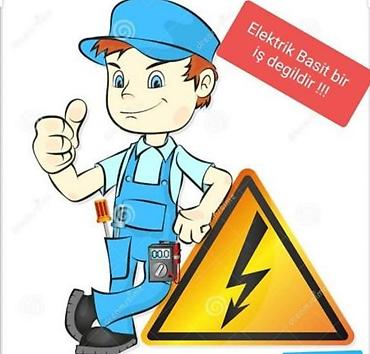 ремонт сигнализации: Peşəkar elektrik xidməti - Mənzil, ofis və obyektlərdə elektrik — 1