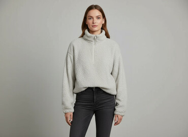 Fleece: Women`s fleece, size S