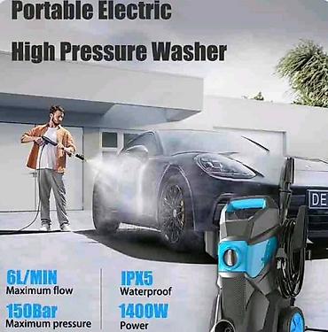 busilica na engleskom: Prenosni električni perač pod pritiskom – 1400 W - Maksimalni — 2