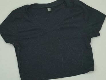 shein bluzki czarne: Top Shein, S, stan - Dobry