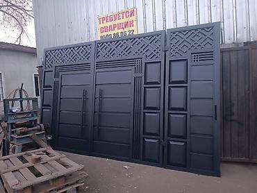 Распашные ворота: 🚪 Сапаттуу жана кооз темир вороталар! 📏 Каалаган өлчөмдө жасап at lalafo.kg — 20 Распашные ворота: 🚪 Сапаттуу жана кооз темир вороталар! 📏 Каалаган өлчөмдө жасап — 20