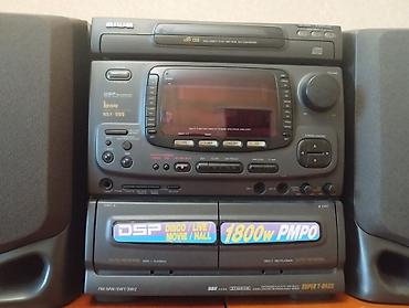 smart mini telefon: Aiwa musiqi mərkəzi əla vəziyyətdədir bidənə kaset yerlərinin rezini — 4