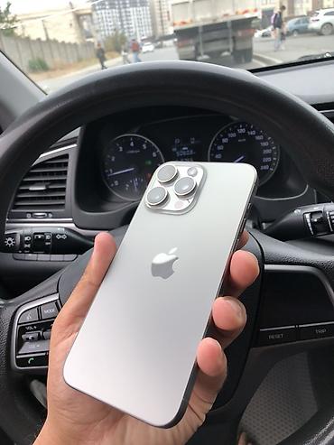 Уюлдук телефондор жана аксессуарлар: IPhone 15 Pro Max, Колдонулган, 256 ГБ, Natural Titanium, 81 % — 3