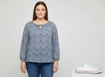 monnari bluzki z długim rękawem: Gina Benotti, Bluzka damska, rozmiar XL