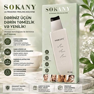 №: 16771 Məhsulun adı: Üzə qulluq üçün cihaz Sokany Ultrasonic Peeling