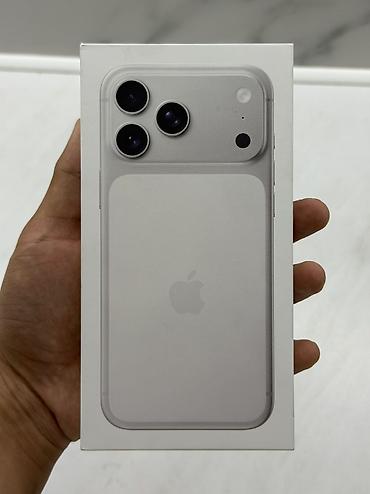 mini iphone: IPhone 17 Pro Max, Новый, 512 ГБ, Серебристый, Кабель, Коробка, 100 % — 1