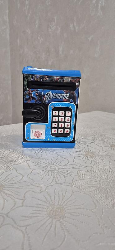sukan oyunu: 7m Uşaq üçün “Avengers” temalı elektron qənaət kassası (seif) - — 3