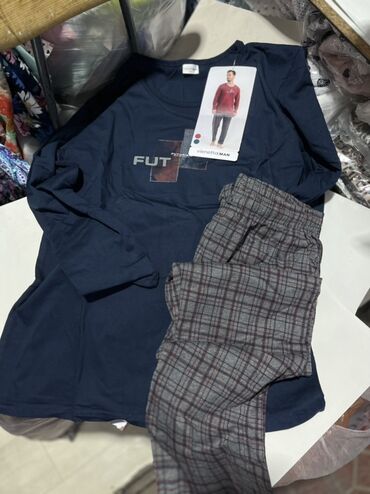 Домашние костюмы: Мужские пижамы Vienetta Man — турецкое качество. Комплектация: - — 4