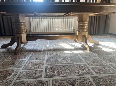 деревянные балясины: Ашкана үчүн үстөл, Колдонулган, Oval, Бүктөлүүчү
