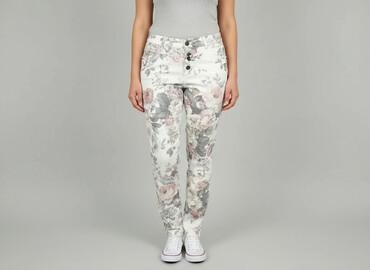Women's Pants: Spodnie materiałowe damskie, rozmiar XL
