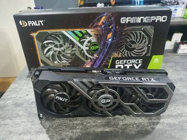 зауковая карта: Видеокарта, Б/у, Palit, GeForce RTX, 8 ГБ, Для ПК