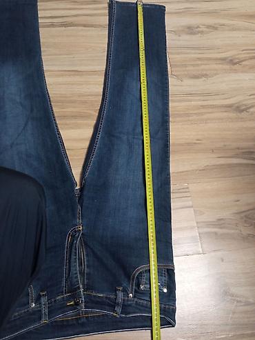 Farmerke: Muške farmerke, tamno plavi denim sa blagim izbledelim efektom — 8