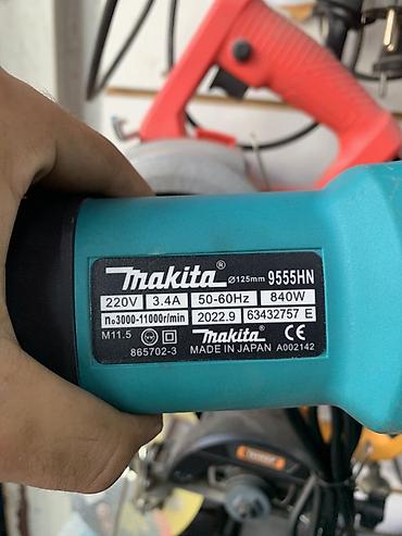 Электроинструменты: Углошлифовальная машина (болгарка) Makita 9555HN - Диаметр круга: 125 — 2