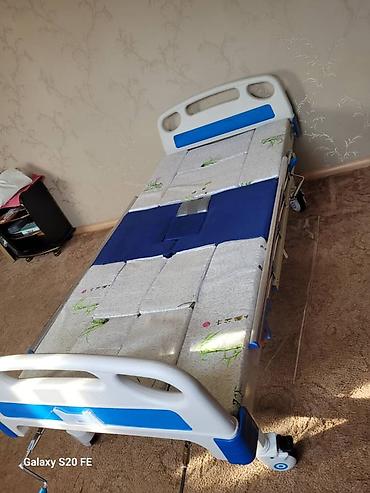 Медицинская мебель: Функциональная медицинская кровать для ухода дома. Особенности: - — 11