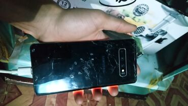 samsung s8 цена в бишкеке бу: Samsung Galaxy S10 Plus, Колдонулган, 128 ГБ, түсү - Кара, 2 SIM
