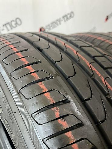 aeolus e70: Шины 235 / 55 / R 17, Лето, Б/у, Комплект, Внедорожные (АТ/МТ), Pirelli — 9