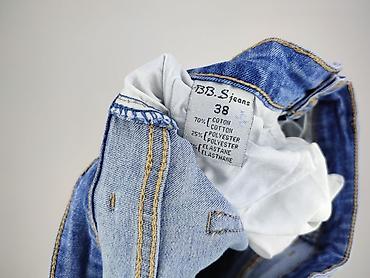 black jeans short: Jeansy damskie, rozmiar M — 5