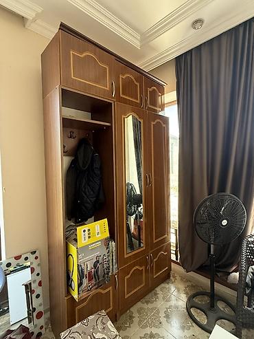 антресоль: Giriş dolabı/şkaf sistemi - Material: ağac teksturalı laminat - Rəng — 2