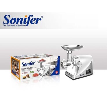 Ütülər və buxarlayıcılar: Ət çəkən maşın Sonifer, 3000 Vt, Revers ilə, Yeni