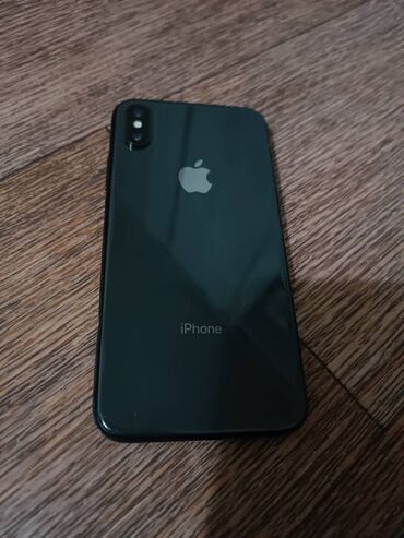Apple iPhone: IPhone X, Б/у, 256 ГБ, Desert Titanium, Защитное стекло, Чехол, 100 %