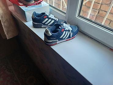 osiris d3: Кроссовки Adidas ZX 750, темно-синие с белыми полосками и красными — 1