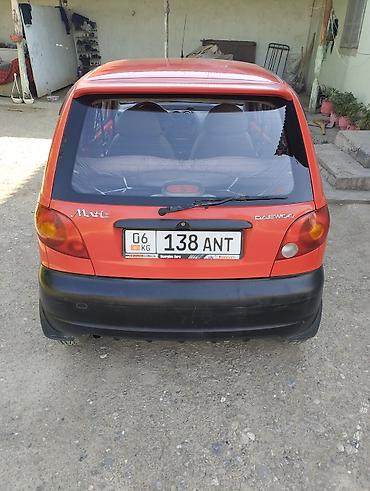 супорт матиз: Daewoo Matiz: 2007 г., Кол менен иштөөчү, Бензин, Хетчбек — 5
