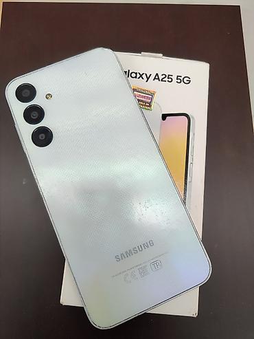 samsung a 75: Samsung Galaxy A25, rəng - Ağ — 1