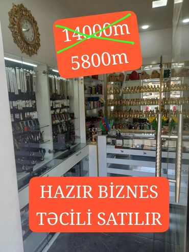 Hazır biznes: Hazır biznes tecili satilir 14000manat qiyməti olan maya deyerindende