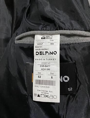 Пальто: Мужское пальто, Defacto, XL, цвет - Серый — 5