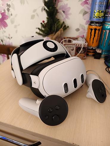 VR көз айнек: Meta Quest 3 (512 Gb) Продам Meta Quest 3 с топовым креплением BoboVR — 1