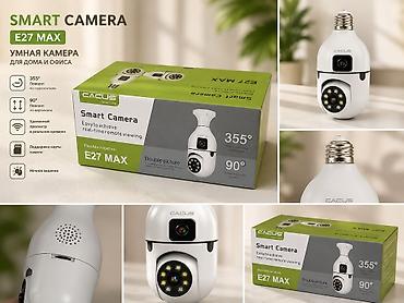CACUS E27 MAX Smart Camera – ev və ofis üçün ağıllı təhlükəsizlik