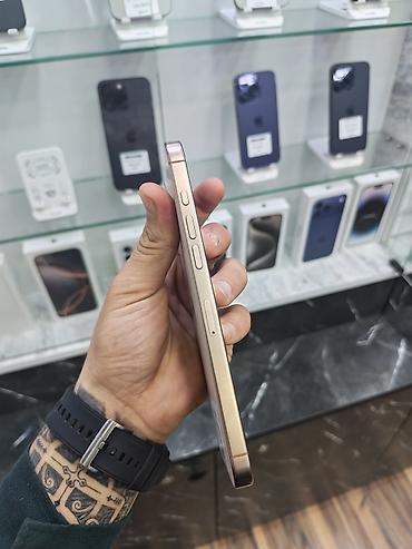 apple ipad 9: IPhone 16 Pro Max, 512 GB, Desert Titanium, Zəmanət, Simsiz şarj, Face ID — 6