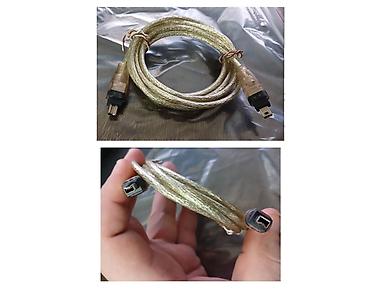 dtf printer: Кабель FireWire 400 mini папа на FireWire 400 mini папа адрес - ул — 1