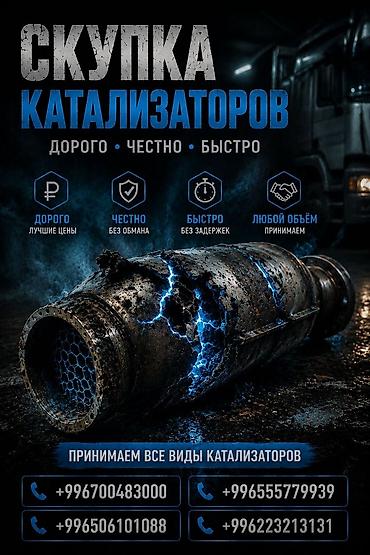 step rf3: Катализатор сатып алабыз, эн кымбат баада катализатор, Куплю Скупка — 1