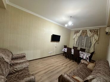 Uzunmüddətli kirayə mənzillər: Ev kiraye verilir, Hövsan mida 2 bina 17 mənzil 27,8ci mertebe, 3otaq — 2