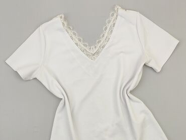 białe bluzki bonprix: Blouse, L (EU 40), condition - Good