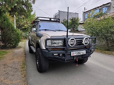Toyota: Toyota Land Cruiser: 1997 г., 4.5 л, Автомат, Газ, Внедорожник — 2