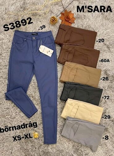 Pantalone: ⬆️⬆️⬆️ pantlone od eko koze sa elastinom za vitkiji i puniji stas u — 5
