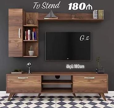 тв тумбы на заказ: *Yeni✨Tv Stend 180Azn* ✔️İstehsal Rusiya Laminat 18/lik qalınlıqda — 1
