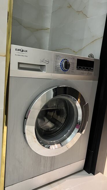 Paltaryuyan maşınlar: Paltaryuyan maşın Eurolux, 7 kq, Avtomat, Qurutmasız — 7