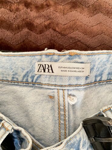 zara jeans: Cinslər Zara, XL (EU 42), rəng - Mavi