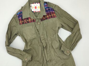 sukienki długie letnie w kwiaty: Shirt 12 years, condition - Very good, pattern - Monochromatic, color - Khaki