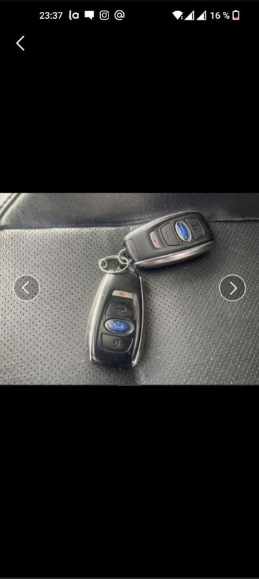 Ключи: Subaru outback Субару Оутбек смарт ключ smart key Изготовление чип