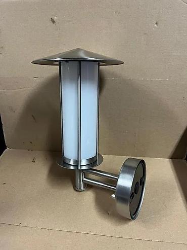 Baštenska rasveta: Zidna spoljašnja lampa “ASTRO” – nerđajući čelik (INOX) - Materijal — 1