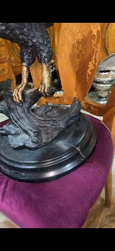statuetka heykel: Fiqur, Metal, rəng - Qara — 6