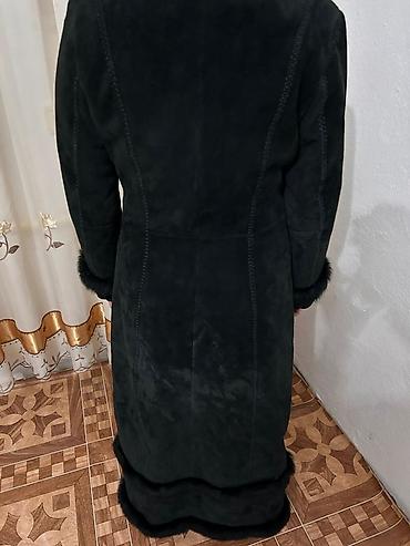 змеиная кожа: Дубленка, Классическая модель, Длинная модель, 4XL — 2