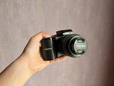 samsung videokamera: Samsung NX2000 hibrid/mirrorless fotoaparat, dəyişən obyektivli — 4