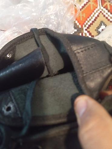 snikers botinkalar: Mustang brendli kişi iş/dağ çəkmələri - Rəng: qara - Material: üst — 4